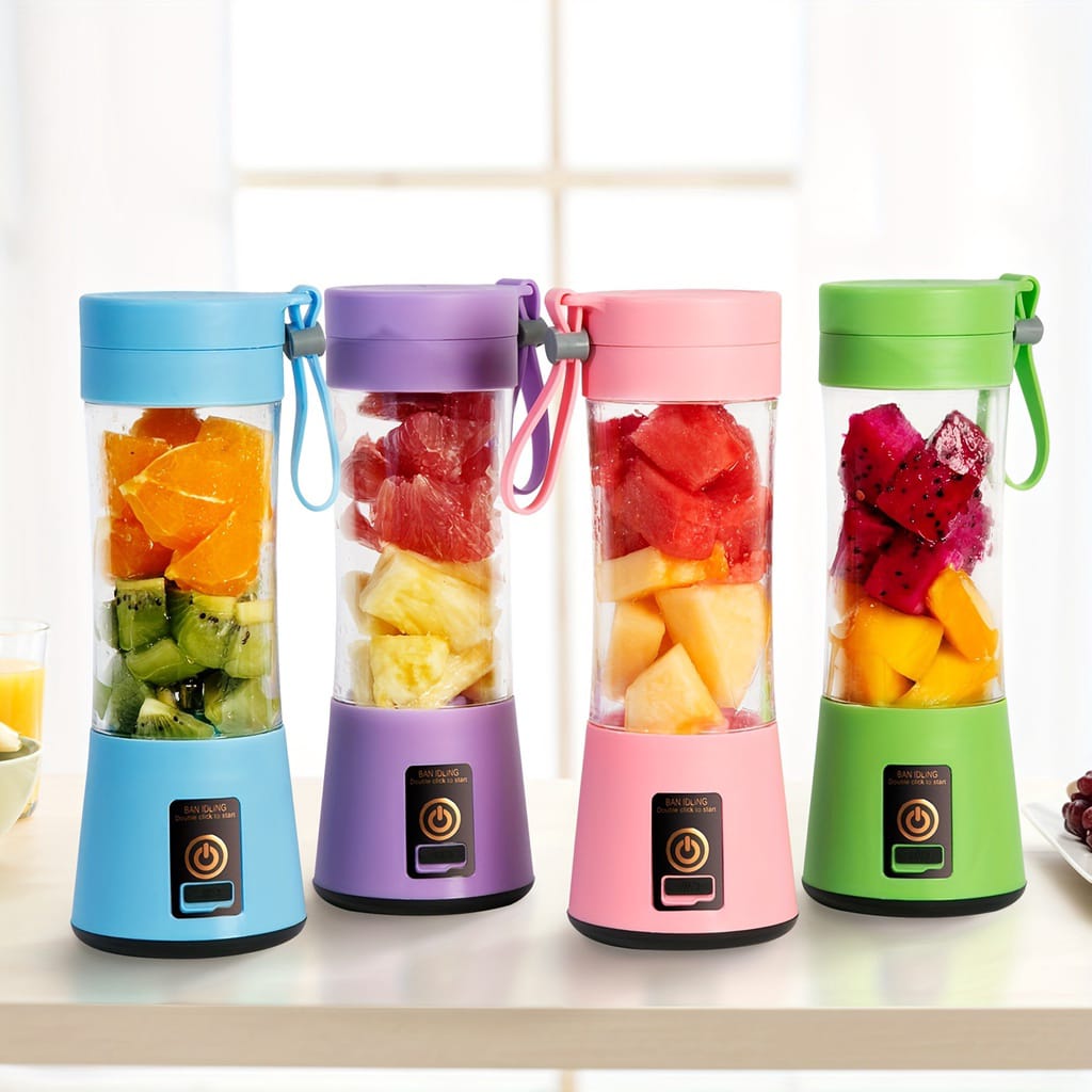 Portable USB Rechargeable Personal Blender – Mini Smoothie & Juice Maker